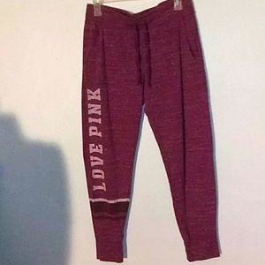 PINK pants... very comfy with cuff at ankle.